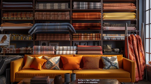 Boutique en ligne de tissu pour l'habillement : qualité et éco-responsabilité