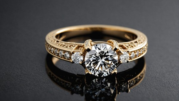 Bague façonnée par un joaillier : commandez un modèle avec un diamant