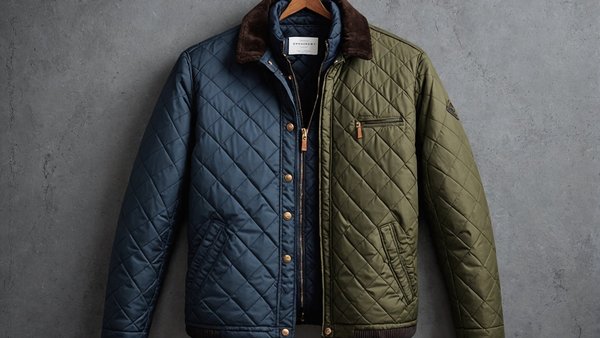 Les couleurs tendances pour un blouson matelassé homme